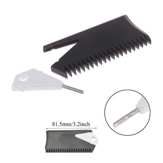Wax Comb Surfboard Wax Remover Comb with Rail Scraper and Fin Key