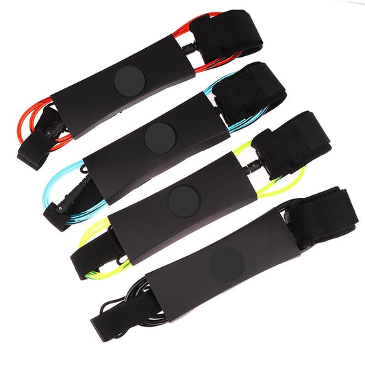 6' TPU Stainless Swivels Surf Leash Surfboard Surf Leg Rope, Color Options