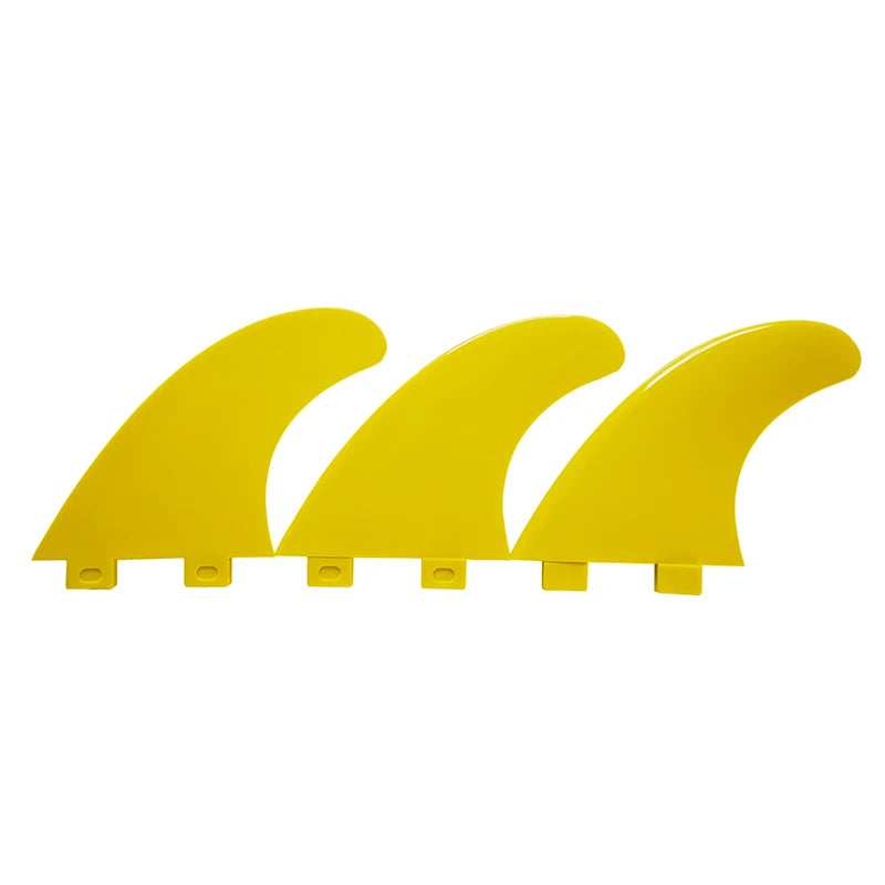 Surfboard Fin Set - M5 Medium Nylon All Purpose Surf Fins, Color Options
