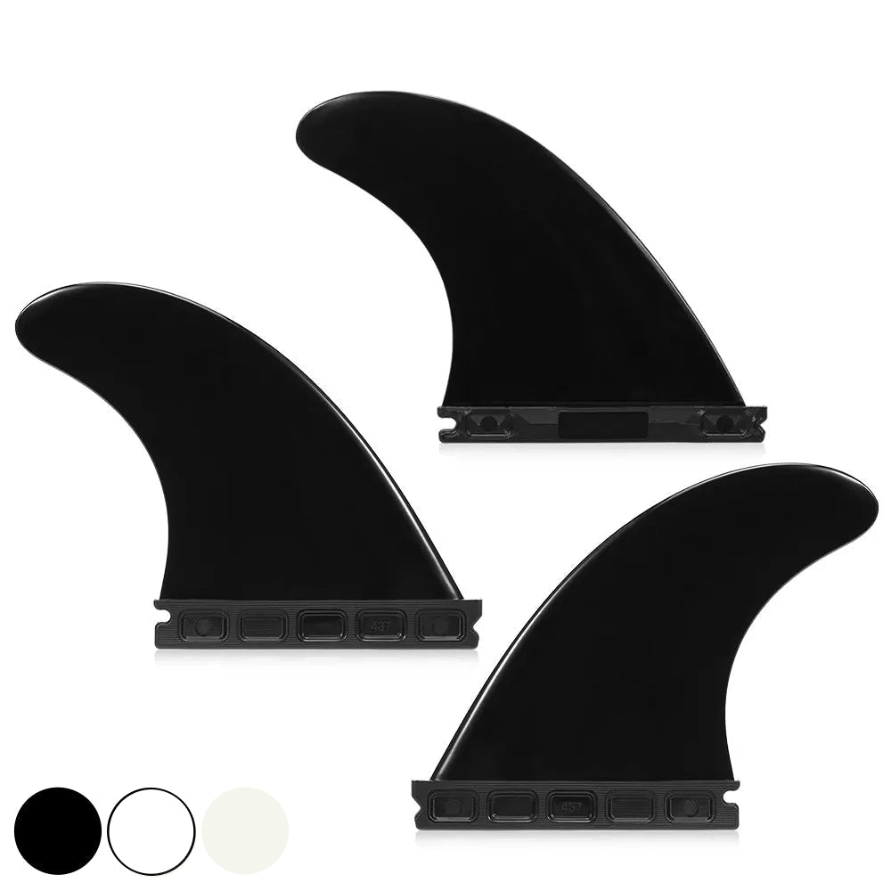 Quality Surfboard Fins - M5F Medium All Purpose Surf Fins, Color Options
