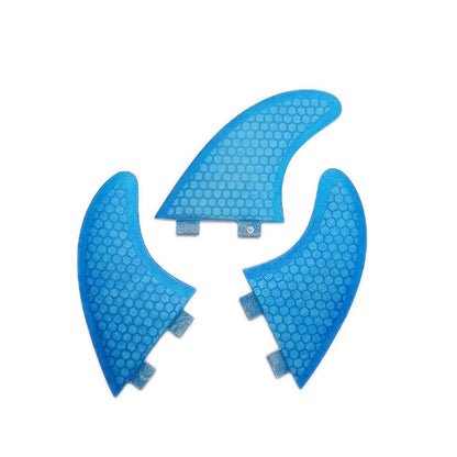 Tri-Fin M5 All Purpose Surfboard Fins, Honeycomb Fiberglass, Color Options