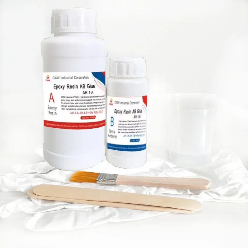 Carbon Fiber Epoxy Repair Kit - Strong Transparent Epoxy Resin with Fiberglass