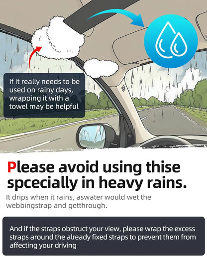 Universal Soft Roof Rack Pads with Straps, Ropes, Loops and Bag for all Surfboards