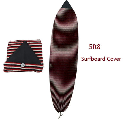 Shortboard Sock - Surfboard Cover 5'8" to 6'8", Color Options, Protective Cover