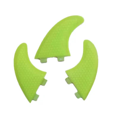 Tri-Fin M5 All Purpose Surfboard Fins, Honeycomb Fiberglass, Color Options