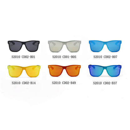 Sunglasses - ALTO | Men/Women Modern Mirrored Horn Rimmed, Color Options