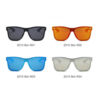 Sunglasses - ALTO | Men/Women Modern Mirrored Horn Rimmed, Color Options