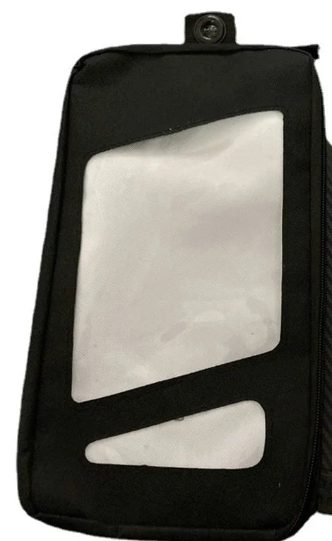 Black Surf Fin Bag Surfboard Fins Storage Bag Durable, 13.5” Length Nylon Material