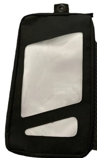 Black Surf Fin Bag Surfboard Fins Storage Bag Durable, 13.5” Length Nylon Material