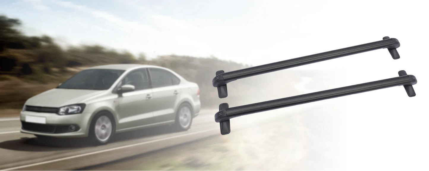 Hard Roof Racks for Car Only - 39.37" Rack Length, Overall Width Adjustable