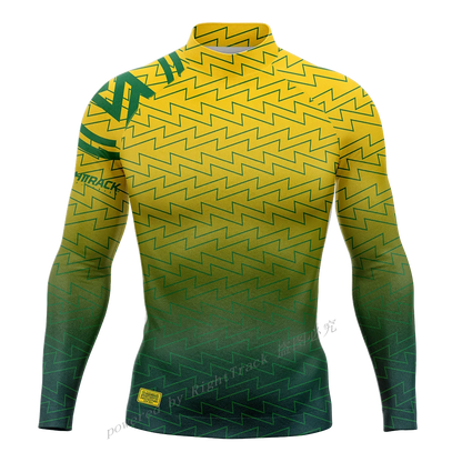 Men's Full Sleeve Rashguard, UV Surf Rash Guard with Color/Style Options