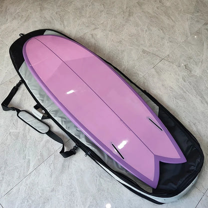 6'0" Surfboard Travel Bag, Deluxe Shoulder Strap and Handle, 5mm Padding