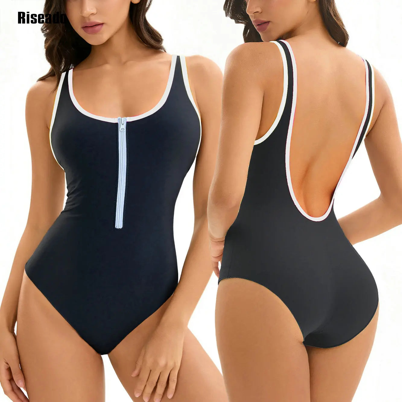 25 Colors Available -Women's Riseado Sport One-piece Surfing Swimsuit