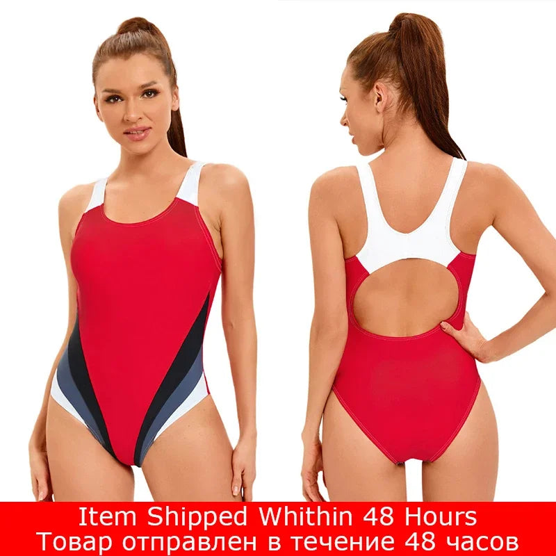 25 Colors Available -Women's Riseado Sport One-piece Surfing Swimsuit