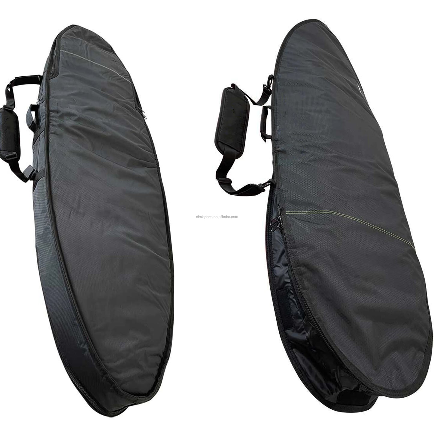 6'6" Expanded 3 Board Surfboard Bag 420D PVC High Quality Constuction