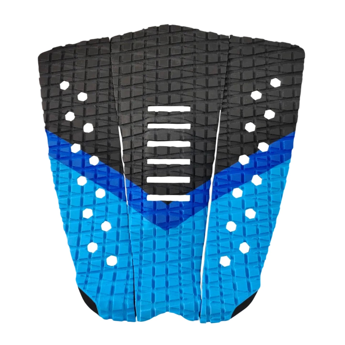 Premium EVA Surfboard Traction Pad with Color Options, 3 Piece Deck Tail Pad