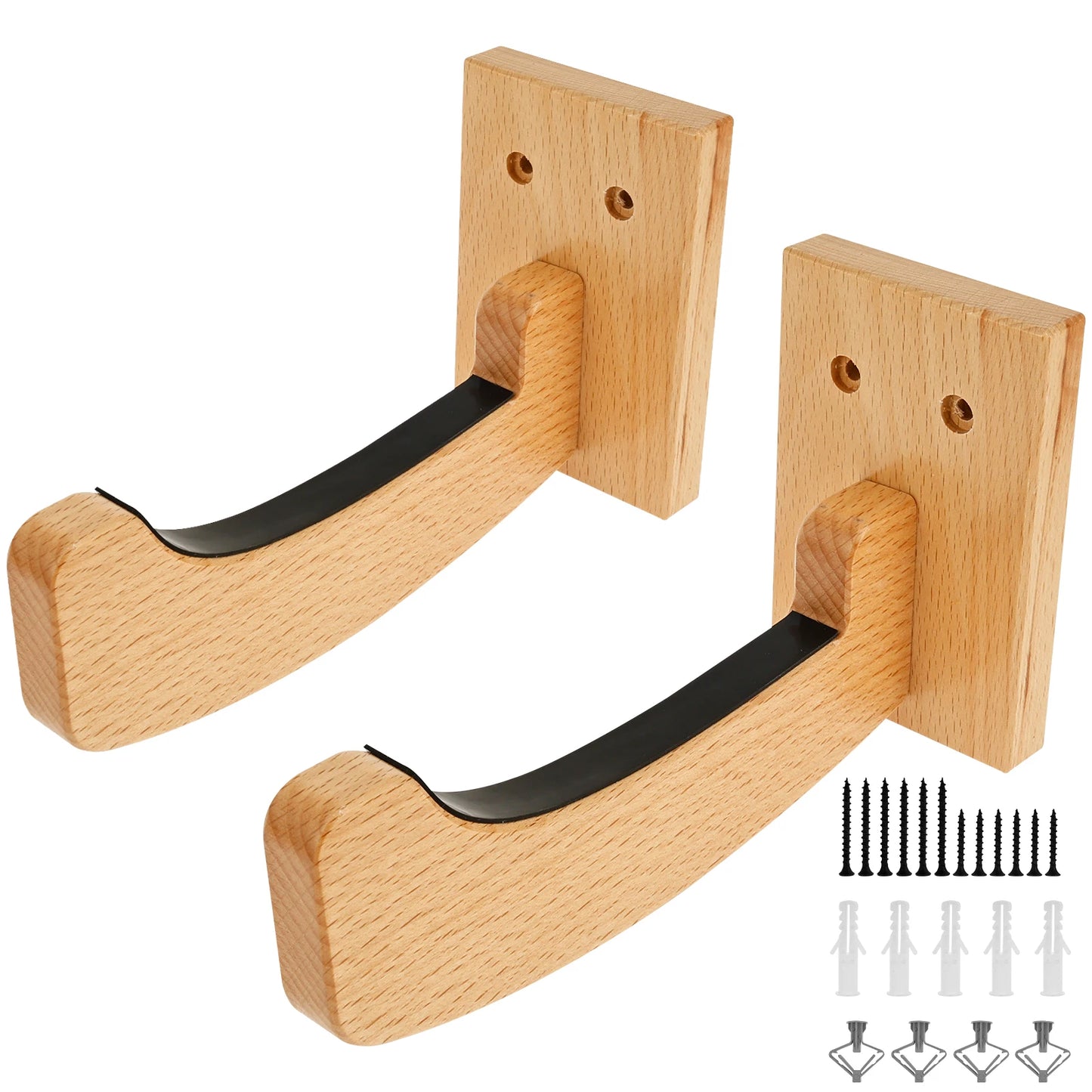 Wood Surfboard Wall Rack - Wall Mounted Surfboard Display