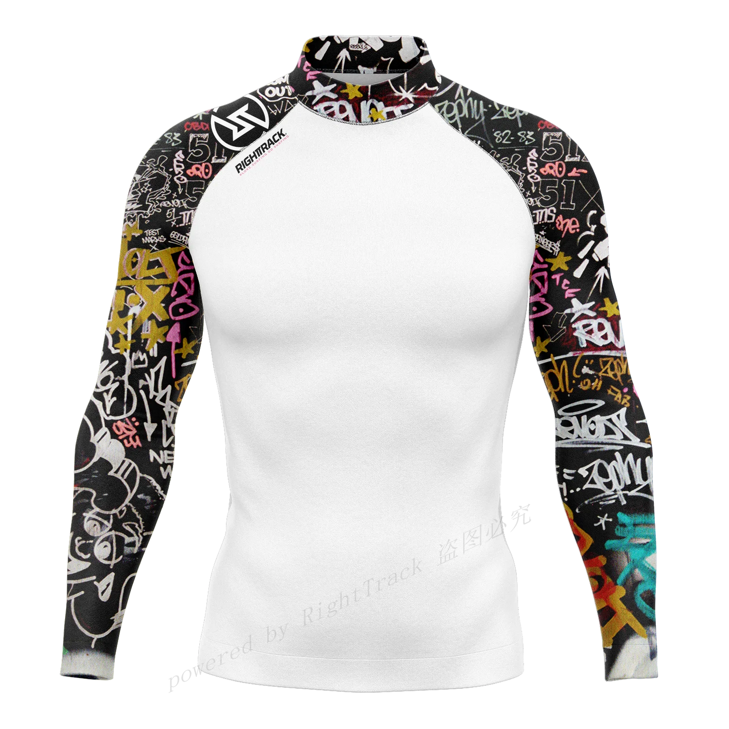 Men's Long Sleeve Rashguard - Color/Style Options, UV Protection Rash Guard