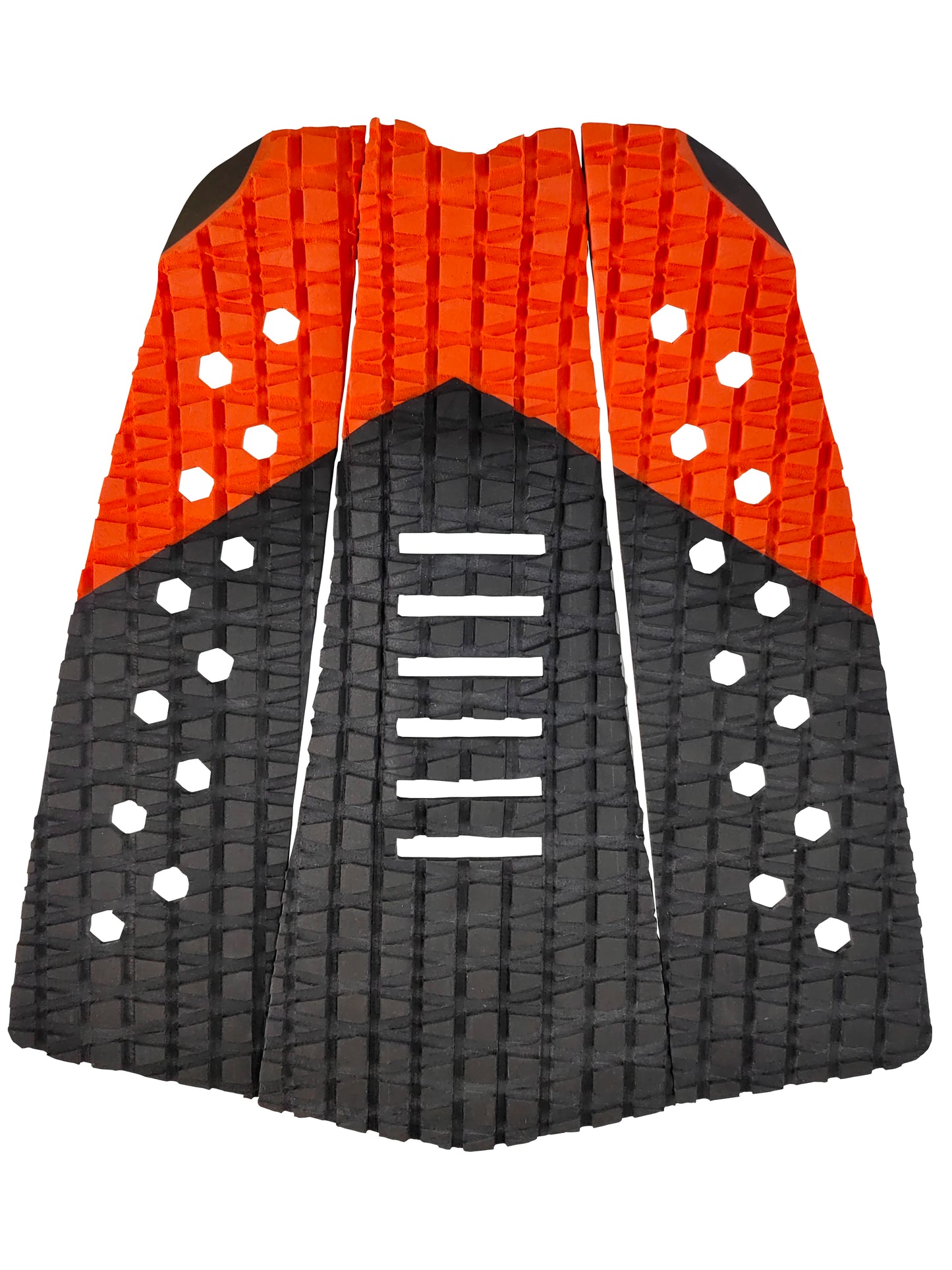 Premium EVA Surfboard Traction Pad with Color Options, 3 Piece Deck Tail Pad