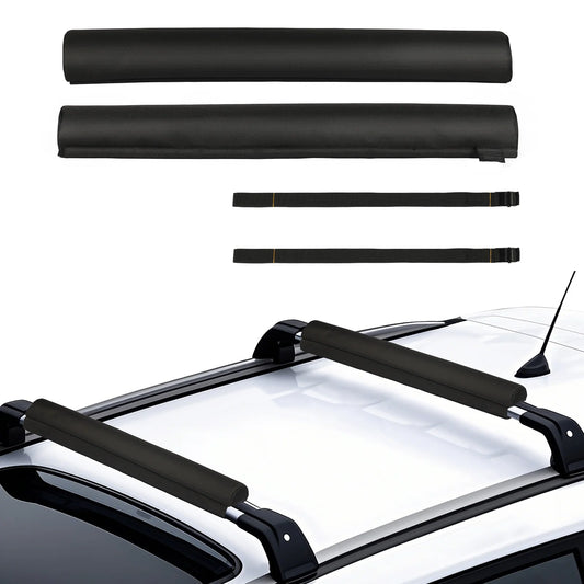 Soft Roof Rack Pads, 28" Universal Car Roof Rack Pads for Various Crossbars