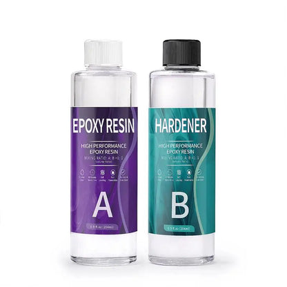 Surfboard Epoxy Resin - 1:1 Ratio with Hardener, 100 to 1000g Size Options