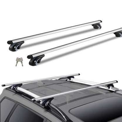 Adjustable Roof Rack CrossBars - for SUVs, Cars w/ Side Bars, 200LBS Capacity