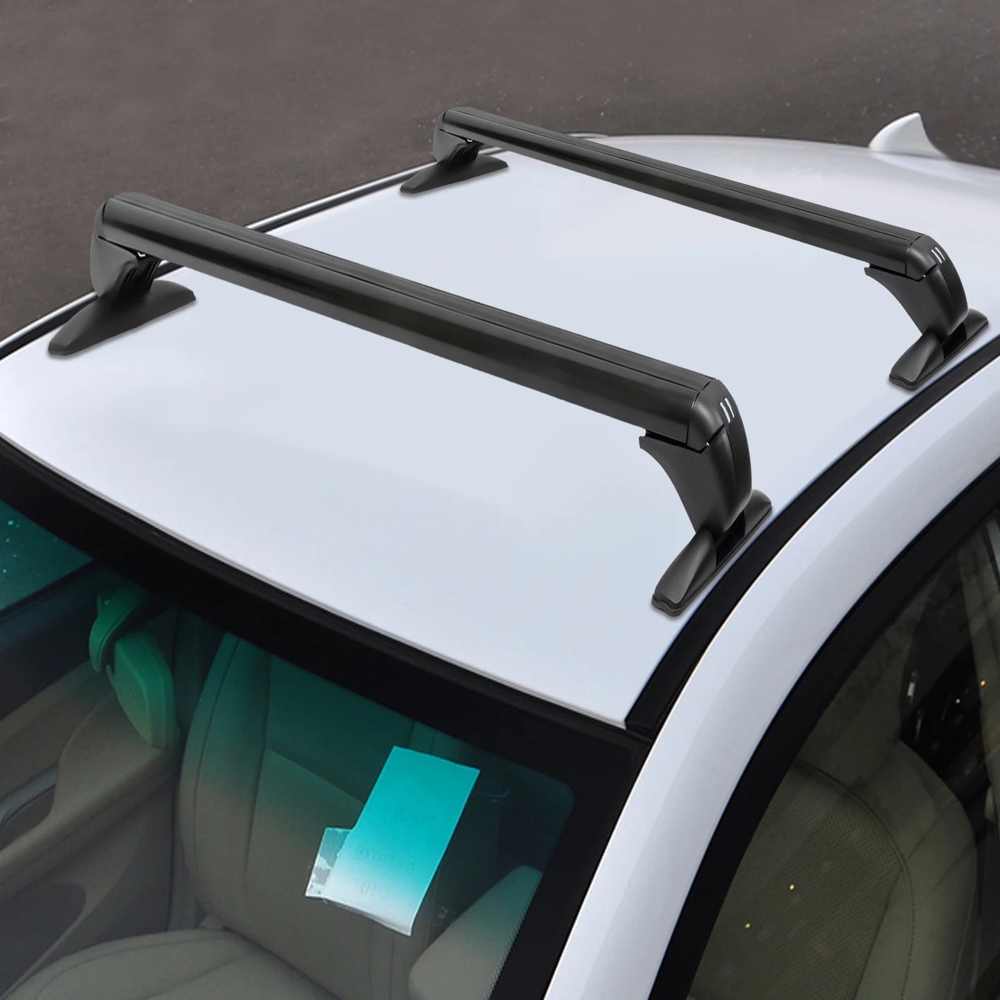 Hard Roof Racks for Car Only - 39.37" Rack Length, Overall Width Adjustable