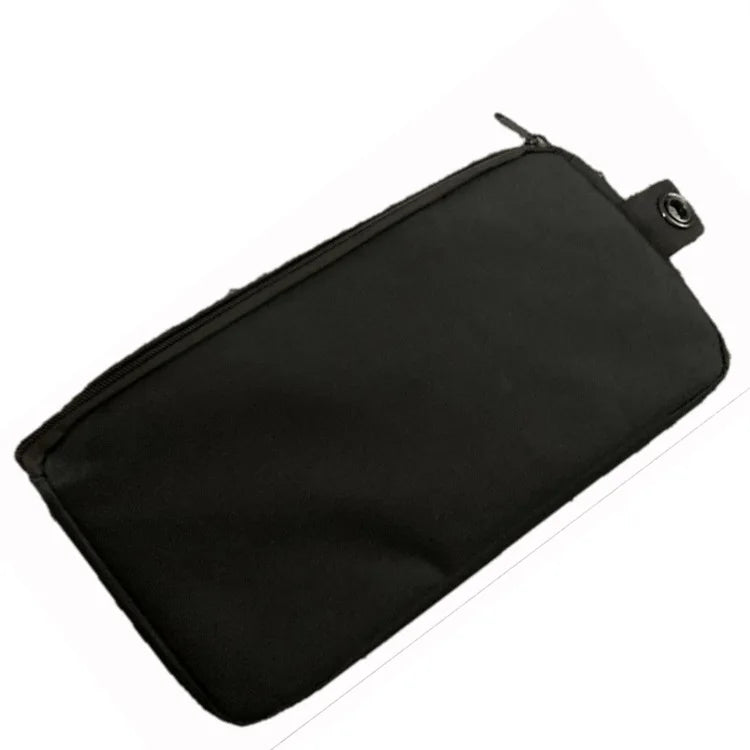 Black Surf Fin Bag Surfboard Fins Storage Bag Durable, 13.5” Length Nylon Material