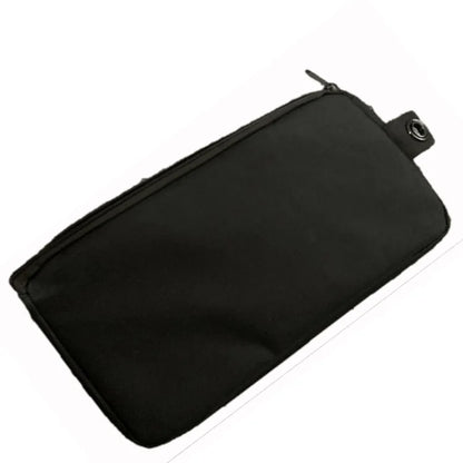 Black Surf Fin Bag Surfboard Fins Storage Bag Durable, 13.5” Length Nylon Material