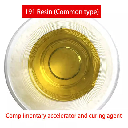 Epoxy Surfboard Fiberglass Repair Kit, 2.2lbs (1kg), 191/196 Grade Options