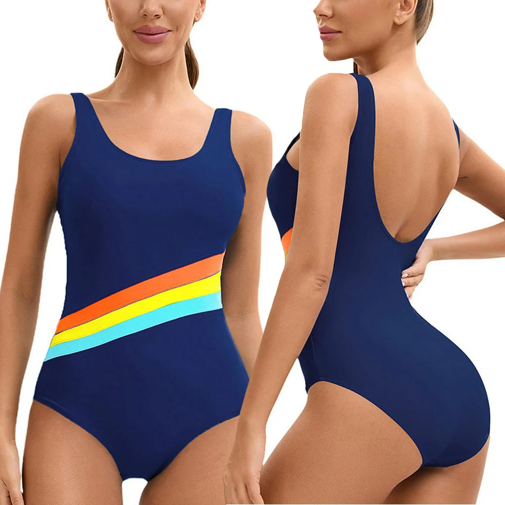 25 Colors Available -Women's Riseado Sport One-piece Surfing Swimsuit
