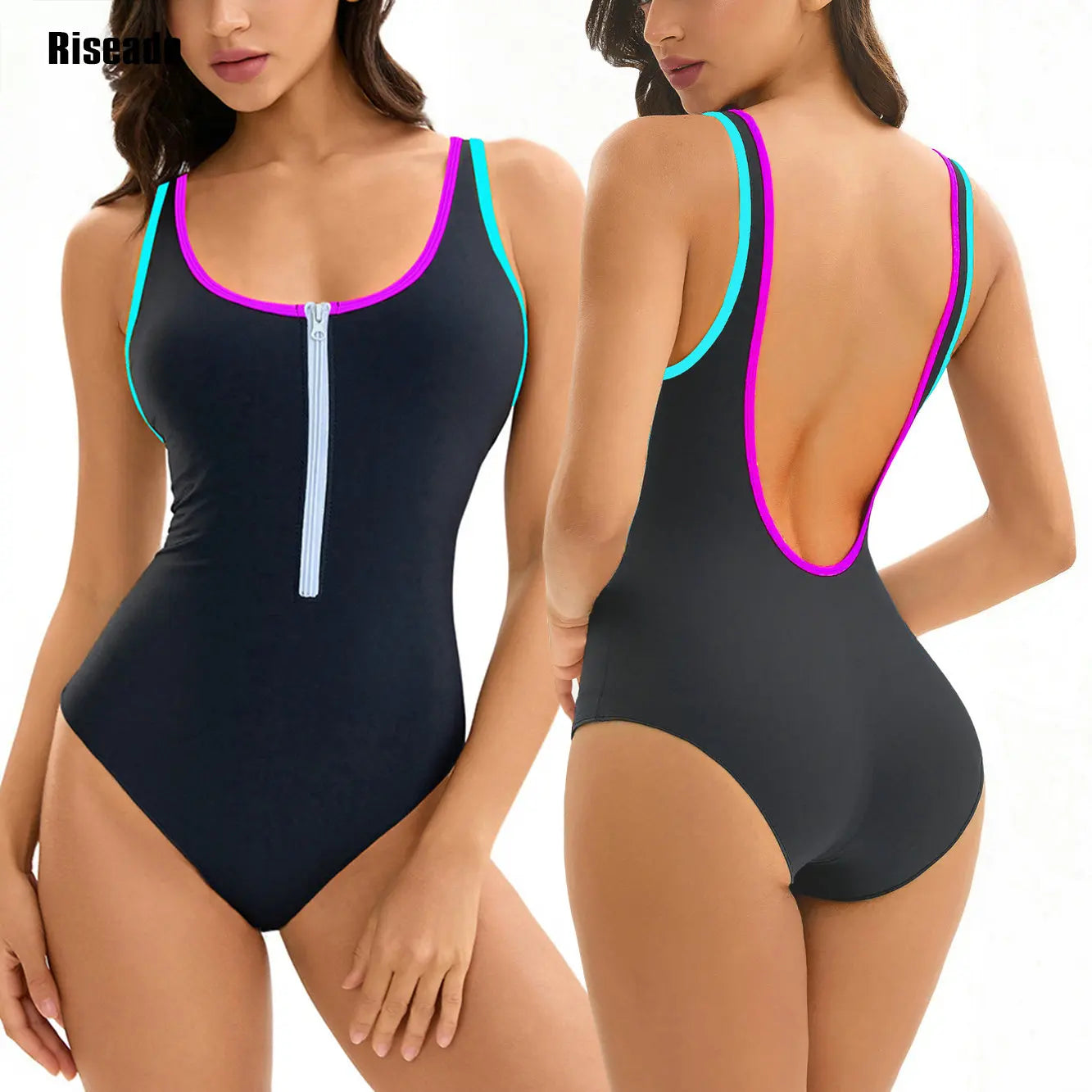 25 Colors Available -Women's Riseado Sport One-piece Surfing Swimsuit