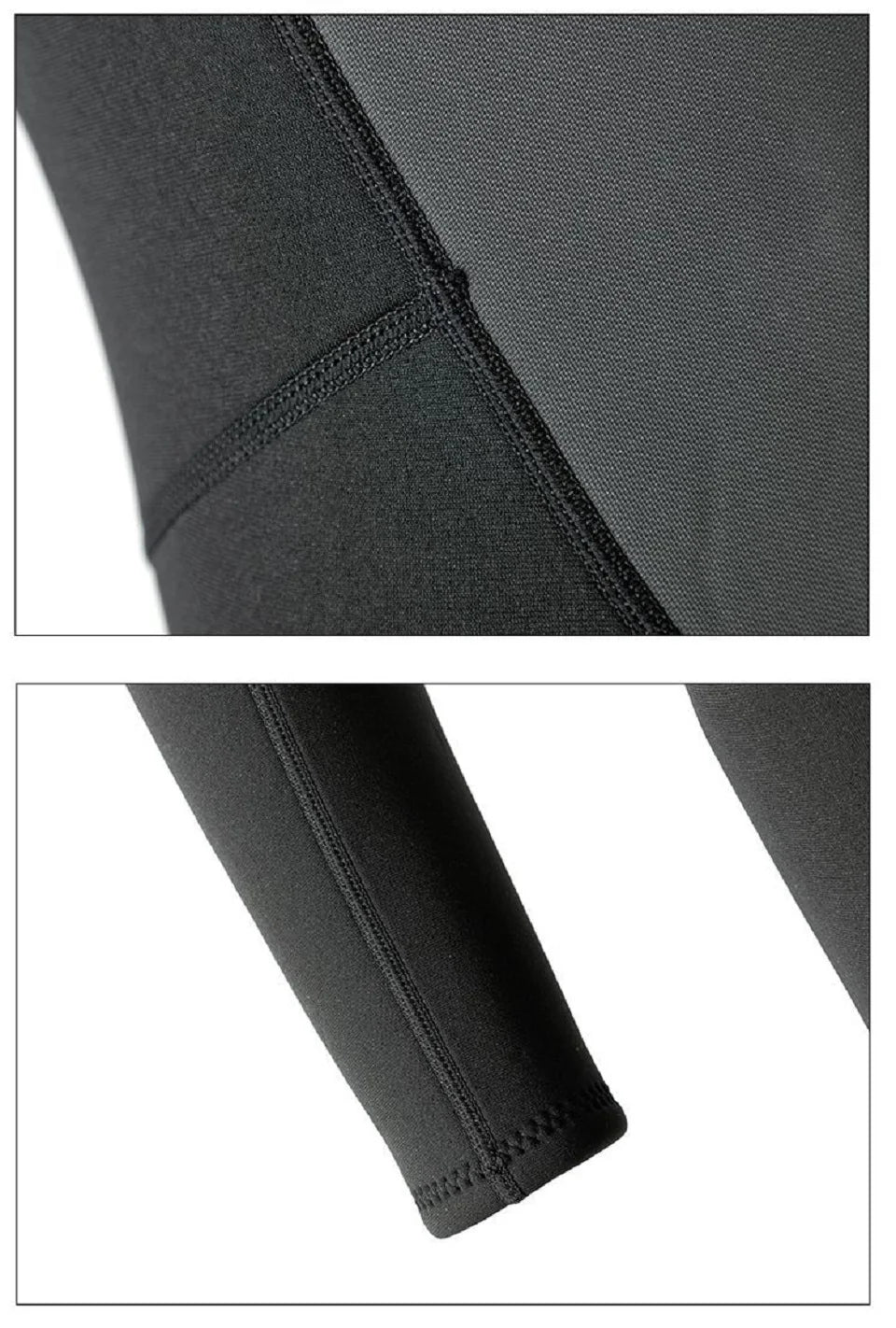 Men's Full Wetsuit 2mm/3mm Options - Neoprene Full Body Thermal Warmth