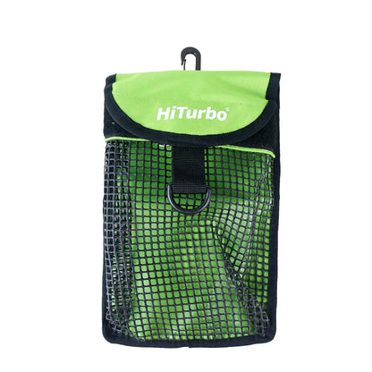 Surf Fins, Wax, Misc Storage Mesh Bag, Travel Beach Gear Surf Bag, 9" Length