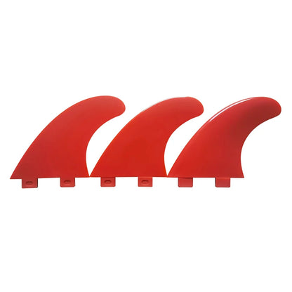 Surfboard Fin Set - M5 Medium Nylon All Purpose Surf Fins, Color Options