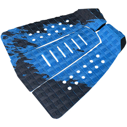 Premium EVA Surfboard Traction Pad with Color Options, 3 Piece Deck Tail Pad