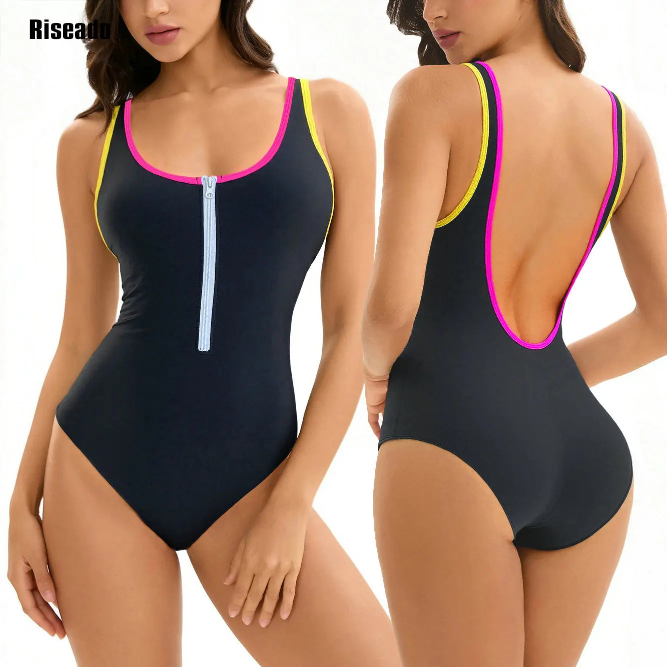 25 Colors Available -Women's Riseado Sport One-piece Surfing Swimsuit