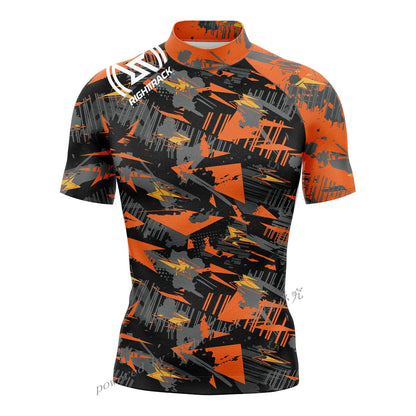 Men's Short Sleeve Rashguard - Surfing Shirt with UV Protection, Options