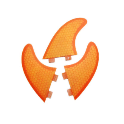 Tri-Fin M5 All Purpose Surfboard Fins, Honeycomb Fiberglass, Color Options