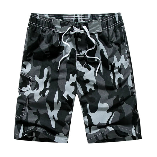 Men's Camouflage Surf Board Shorts Swimming Beach Trunks