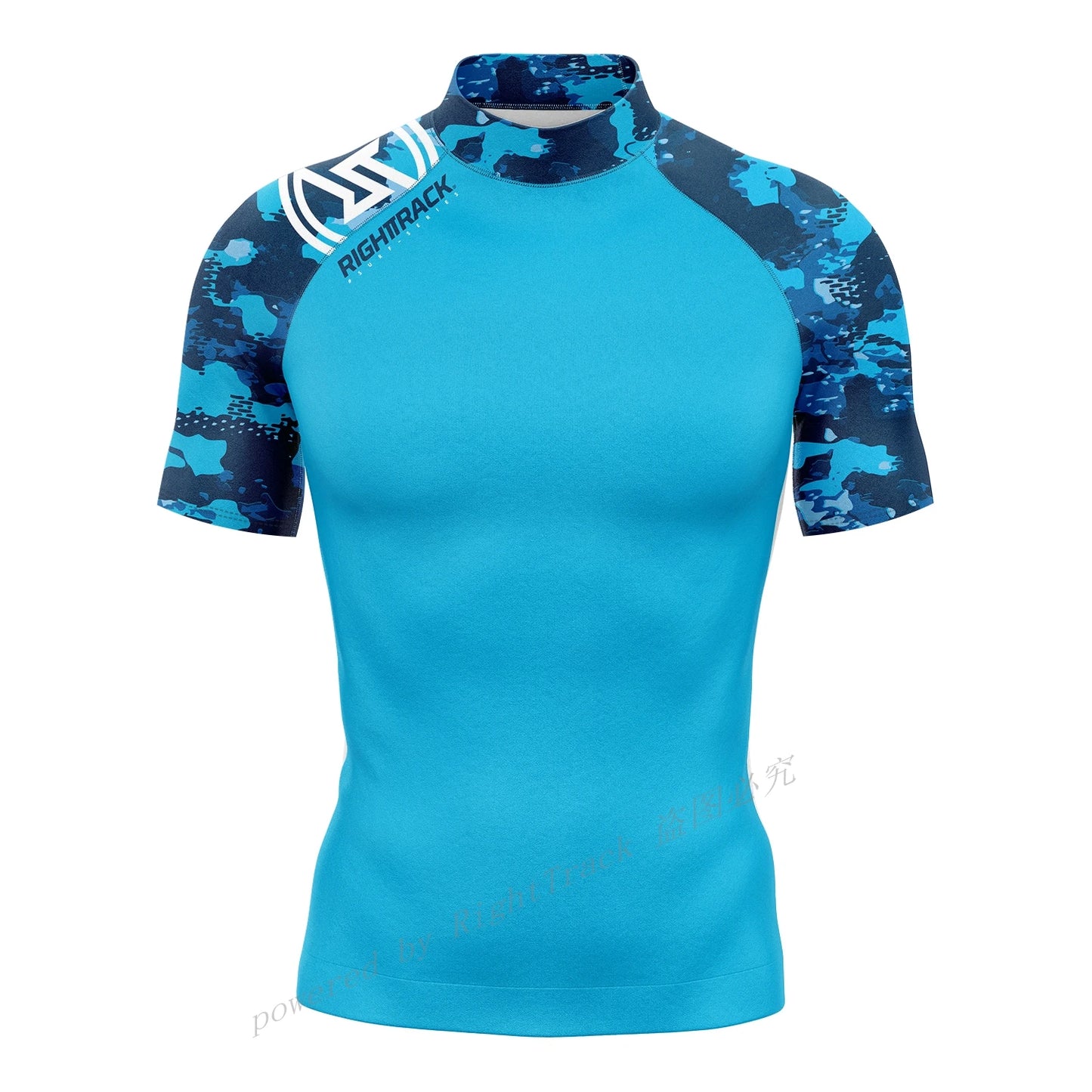 Men's Short Sleeve Rashguard - Surfing Shirt with UV Protection, Options