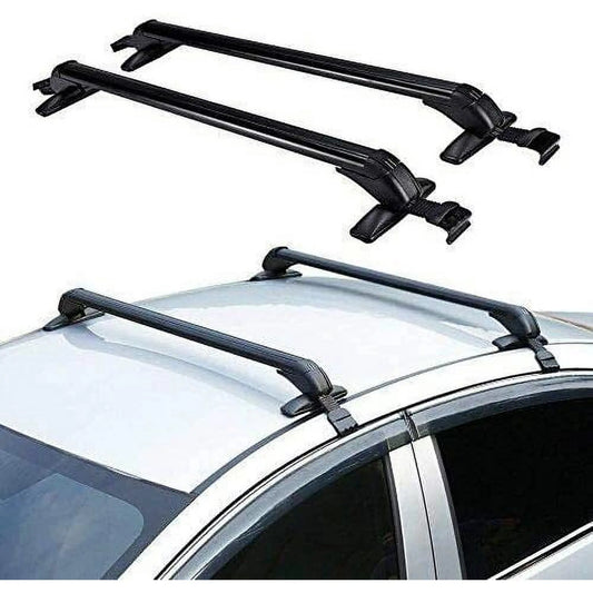 Hard Roof Racks for Car Only - 39.37" Rack Length, Overall Width Adjustable