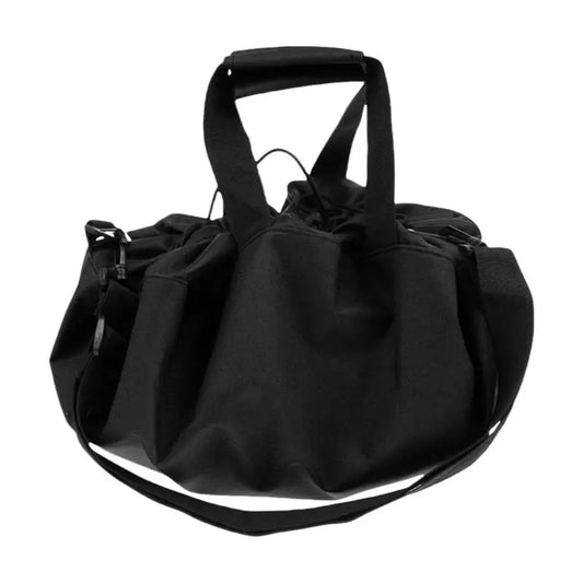 Wetsuit Changing Bag - Black Waterproof Surfing Travel Mat and Storage