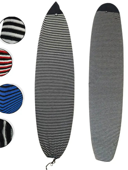 Shortboard Sock - Surfboard Cover 5'8" to 6'8", Color Options, Protective Cover