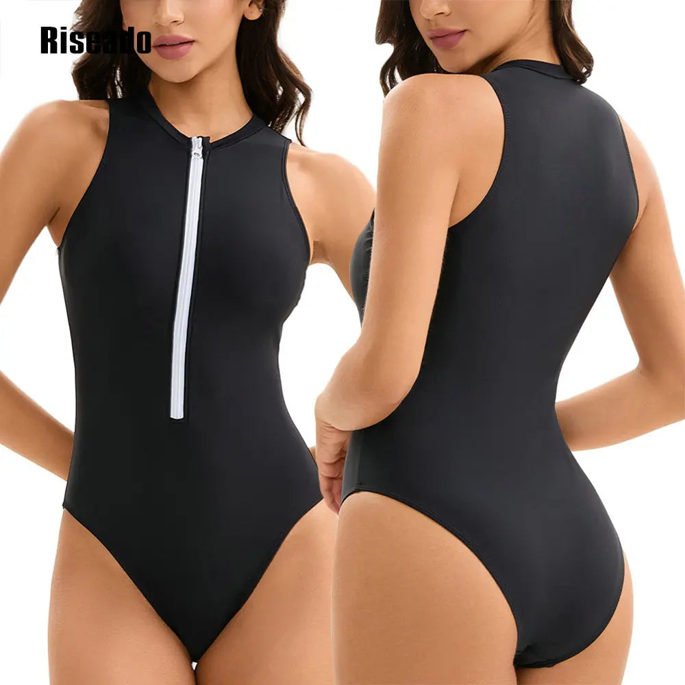 25 Colors Available -Women's Riseado Sport One-piece Surfing Swimsuit