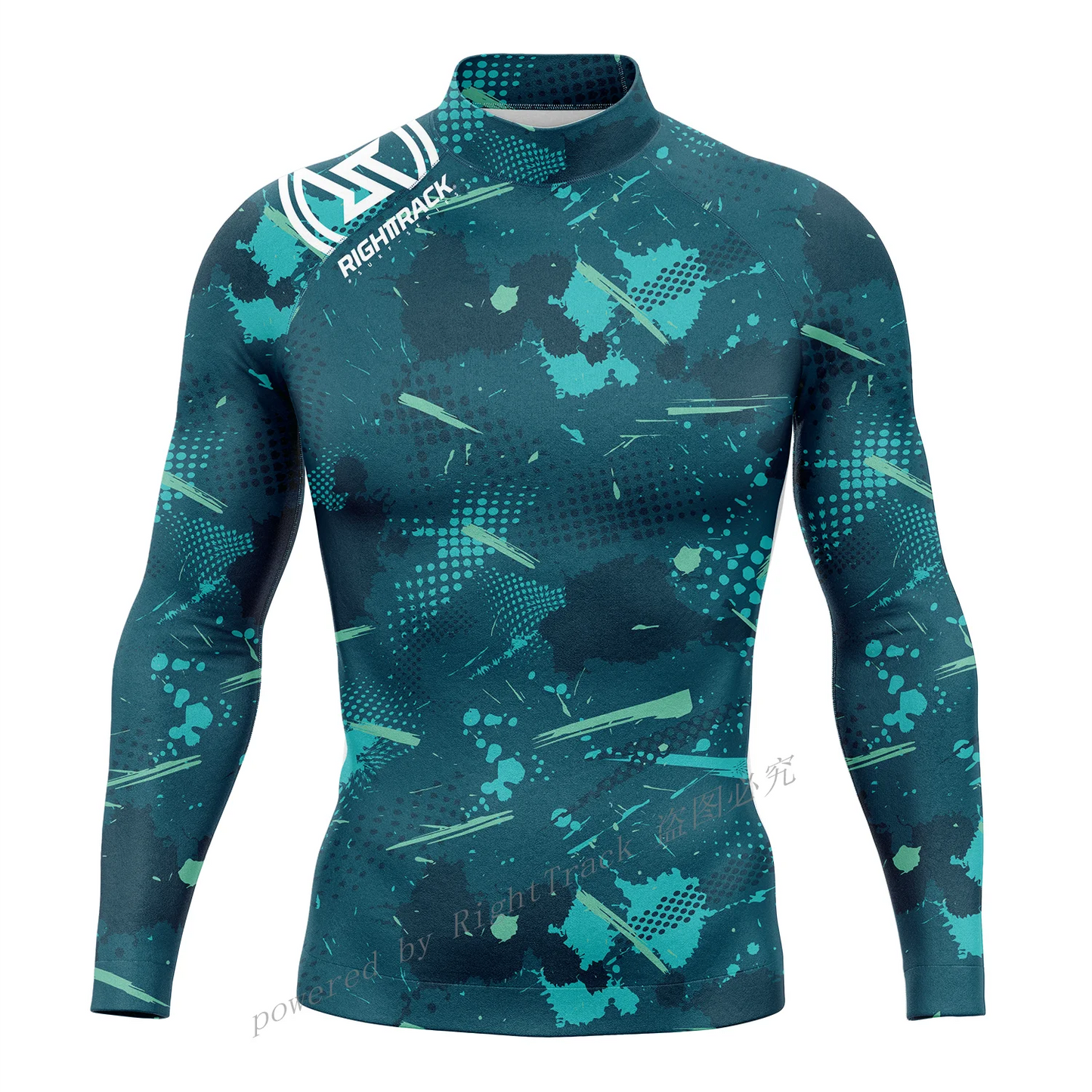 Men's Full Sleeve Rashguard, UV Surf Rash Guard with Color/Style Options
