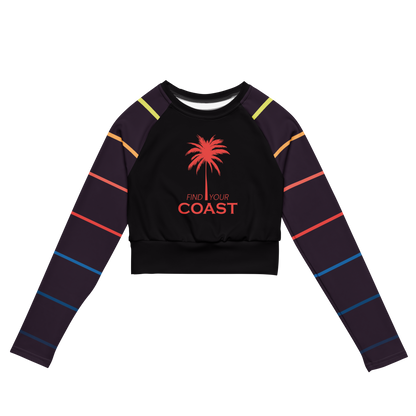 Women's Surf ‘N’ Sport Cropped Surfing Eco Shirt, UPF50+ Sun Protection