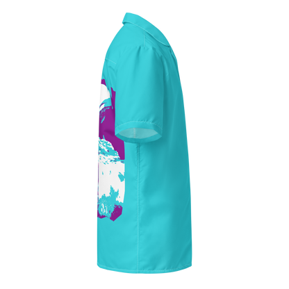 Men's Hawaiian Surf Shirt UPF50+ Protection Summer Breeze Button Down