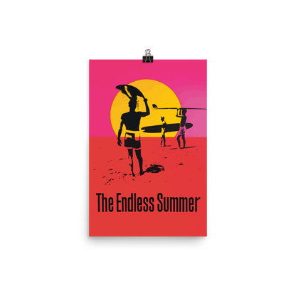 Endless Summer 1966 Surf Documentary Artwork Classic Poster - 3 Sizes