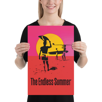 Endless Summer 1966 Surf Documentary Artwork Classic Poster - 3 Sizes